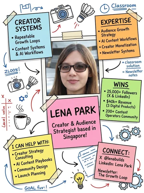 Lena Park intro card