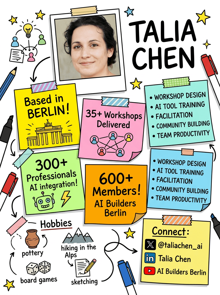 Talia Chen intro card